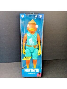 NIB Fortnite Fish Stick Action Figure 12in Collectible Victory Series Epic Games